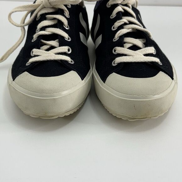 Veja Mens Sneakers Wata Canvas Low Top Black US 8 - Picture 6 of 11